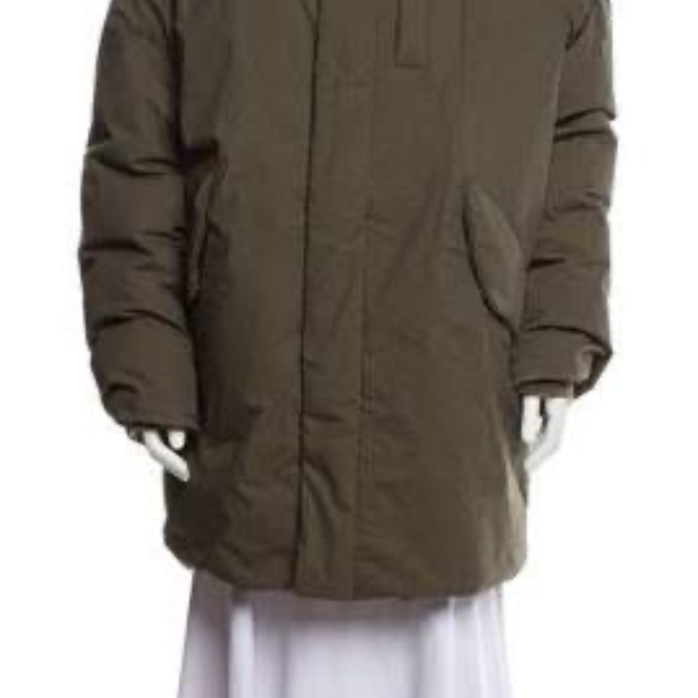 RAG & BONE  Bullet Olive Green Parka/Anorak Down Filled Jacket - Picture 13 of 13